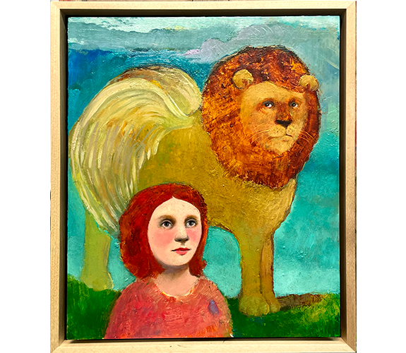 "My Flying Lion" - Shannon Richardson | Olympia, WA Fine Art and Craft, since 1971